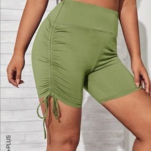 Lime green bike shorts from shein. Worn 2 times for a festival 3xl